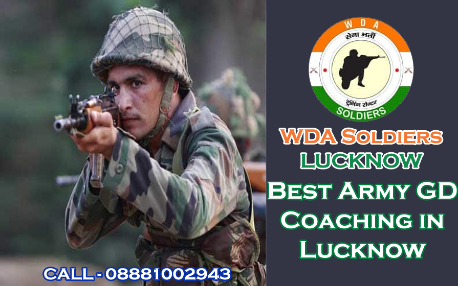 Best Army GD Coaching Lucknow, Physical and Written Academy in India. Welcome to Army GD Coaching Lucknow India WDA Soldiers Lko, @20% Discount. Call 08881002943Army Soldier GD Syllabus 2021