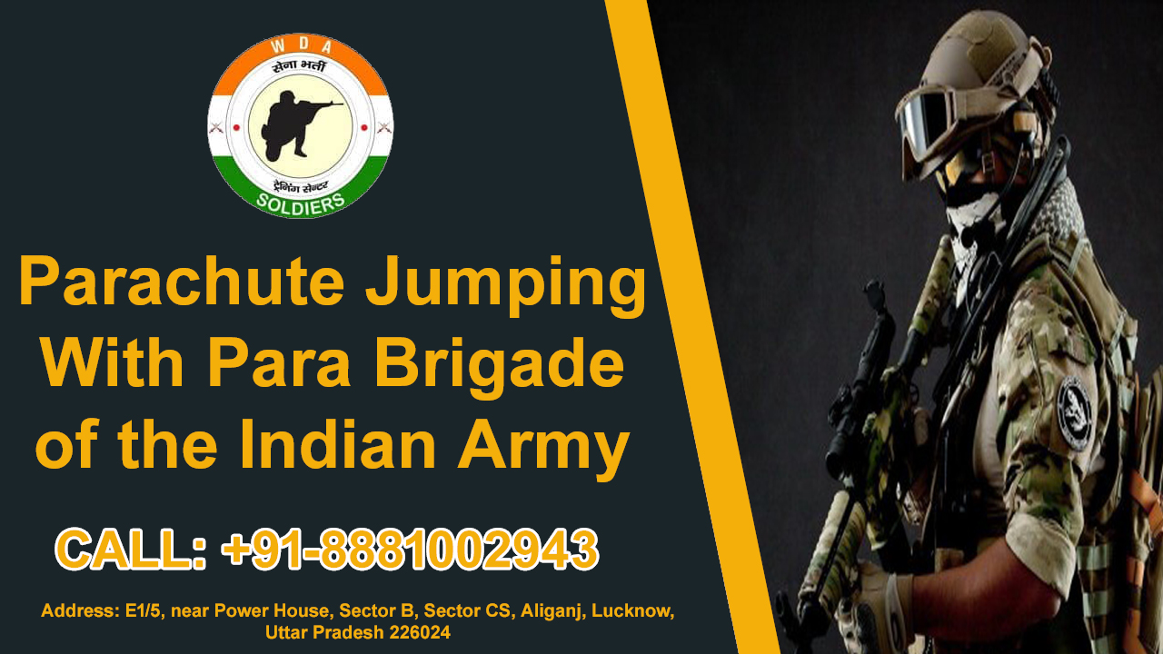 Parachute Jumping With Para Brigade of the Indian Army