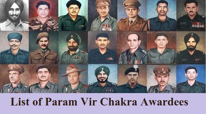 List of Param Vir Chakra Awardees