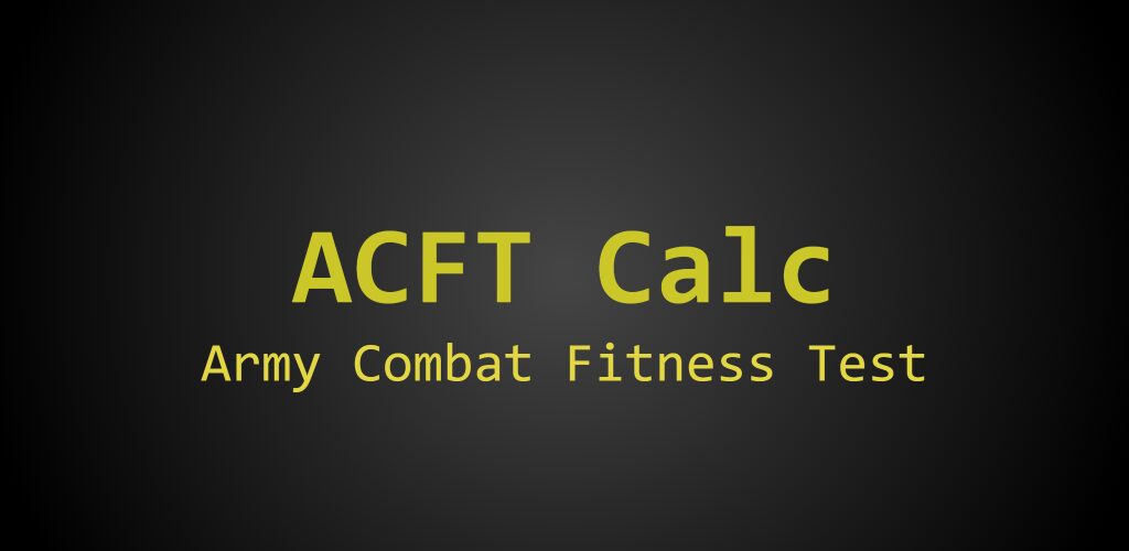 Army Combat Fitness Test (ACFT) Calculator