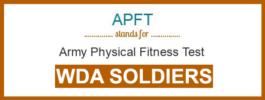 Wda Soldiers Lucknow | APFT Army Physical Fitness Test Calculator