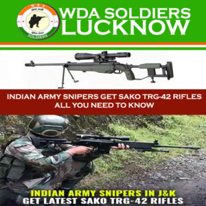 INDIAN ARMY SNIPERS GET SAKO TRG RIFLES | SAKO Sniper Rifle