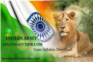 Indian army Exam Syllabus jpg